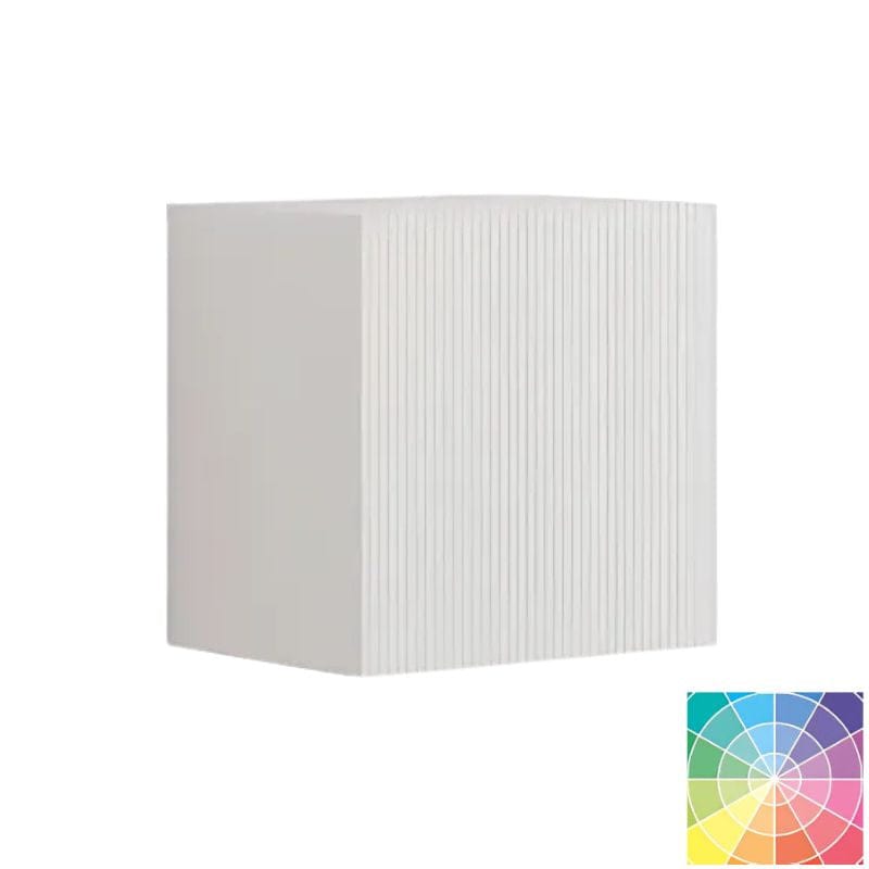 Dansani Calidris Rillet Skap 1 dør D30cm NCS farge / Høyre / 40cm Dansani Sideskap bad DA-C35-C199