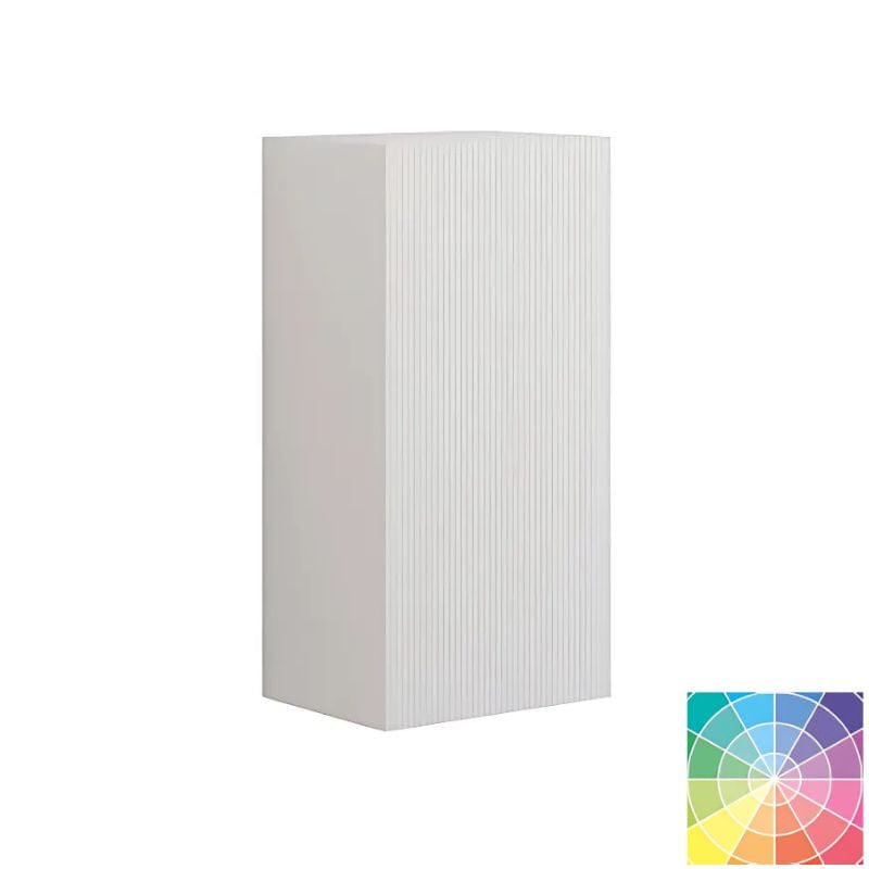 Dansani Calidris Rillet Skap 1 dør D30cm NCS farge / Høyre / 80cm Dansani Sideskap bad DA-C36-C199