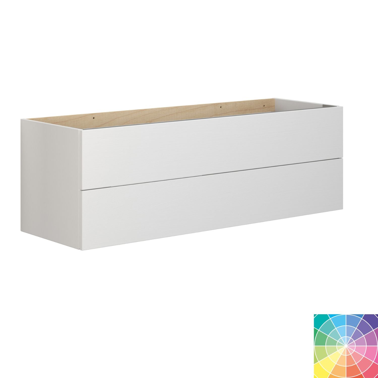 Dansani Calidris Servantskap 2sk B60-120xH40xD40cm - Glatt 120cm dobbel / NCS eik Dansani Servantskap DA-C10-1066