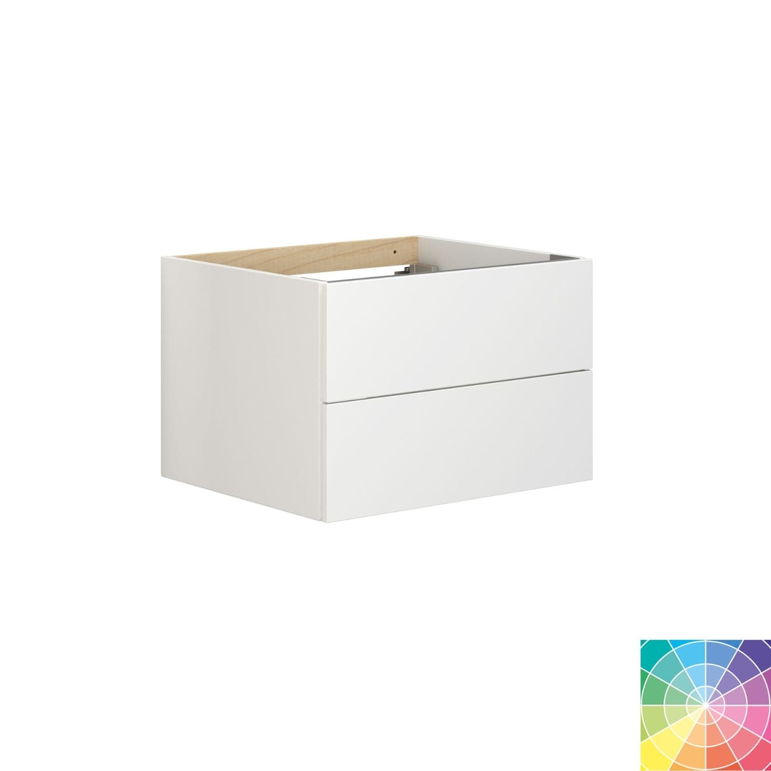 Dansani Calidris Servantskap 2sk B60-120xH40xD50cm - Glatt NCS farge / 60cm Dansani Servantskap DA-C21-1099