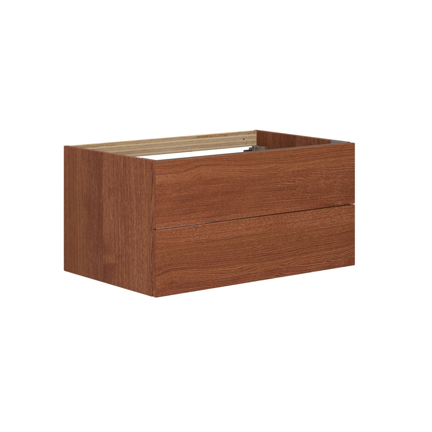 Dansani Calidris Servantskap 2sk B60-120xH40xD50cm - Glatt Rødbrun eik / 80cm Dansani Servantskap DA-C22-1077