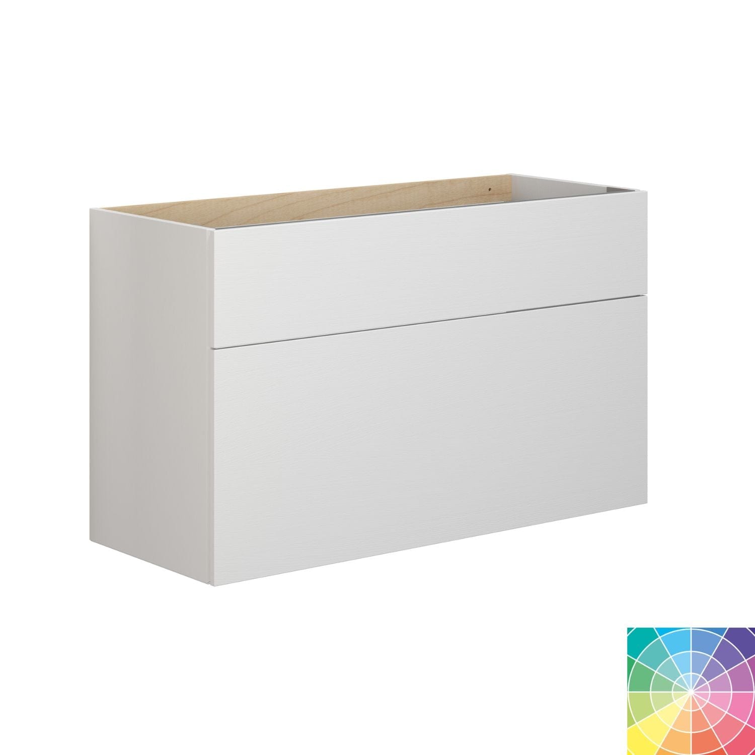 Dansani Calidris Servantskap 2sk B60-120xH60xD40cm - Glatt 100cm / NCS eik Dansani Servantskap DA-C13-1066