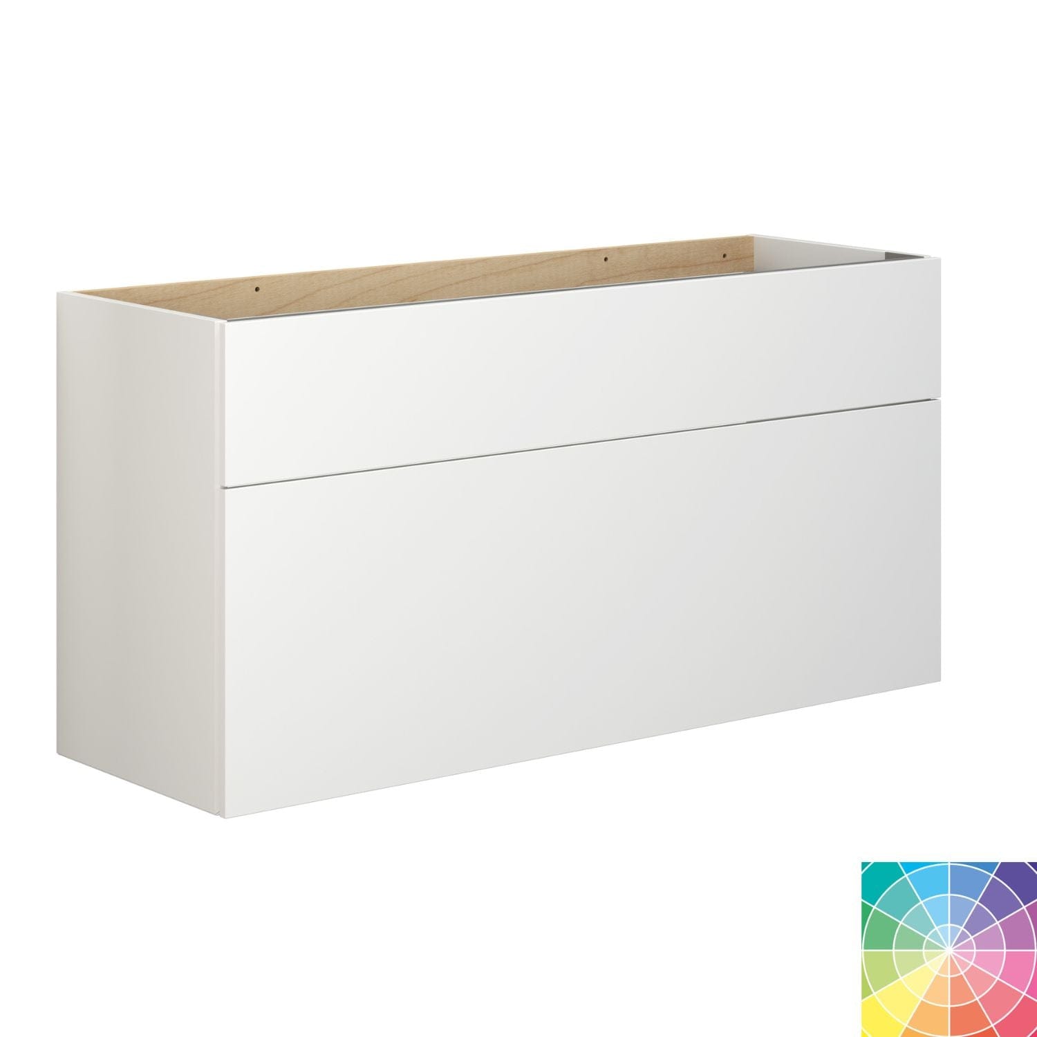 Dansani Calidris Servantskap 2sk B60-120xH60xD40cm - Glatt 120cm dobbel / NCS farge Dansani Servantskap DA-C15-1099