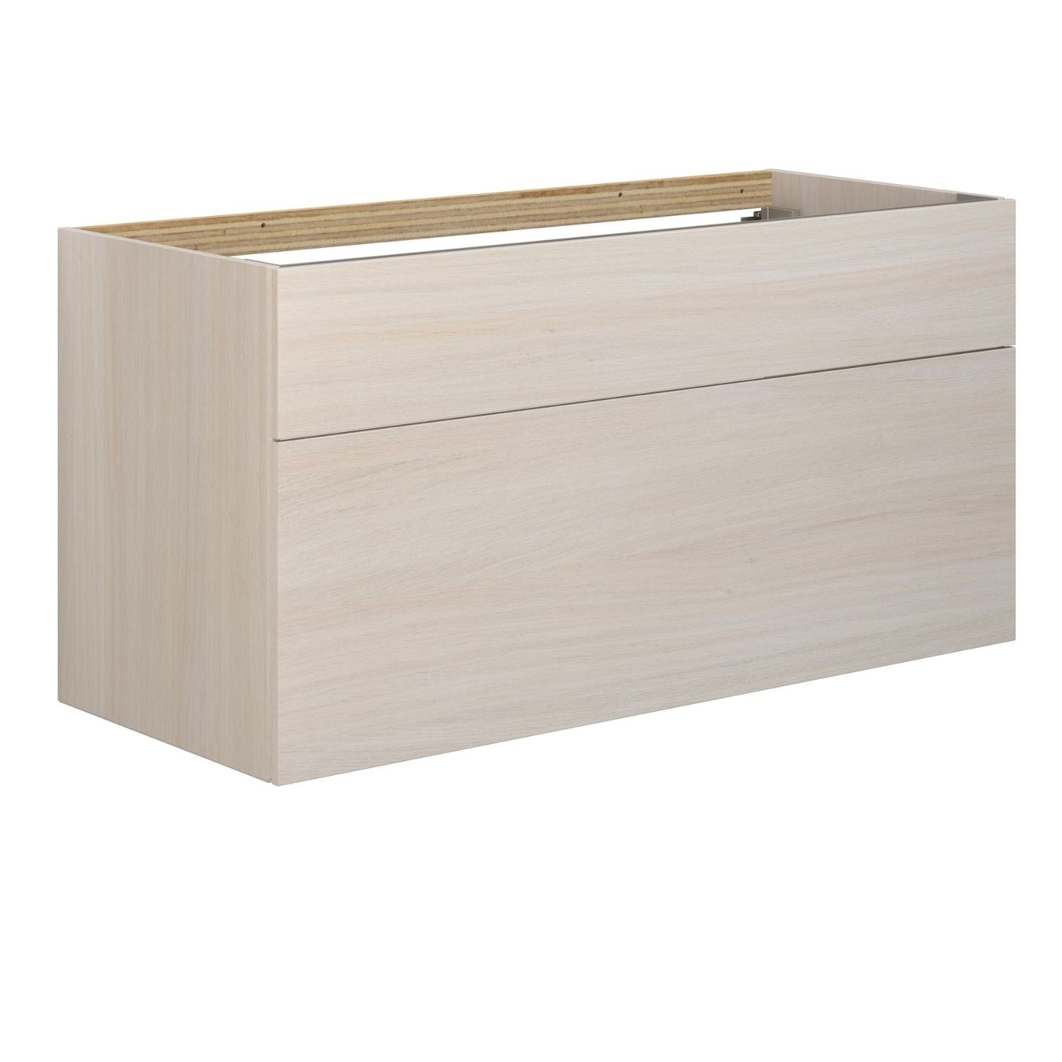 Dansani Calidris Servantskap 2sk B60-120xH60xD50cm - Glatt Hvit eik / 120cm dobbel Dansani Servantskap DA-C30-1075