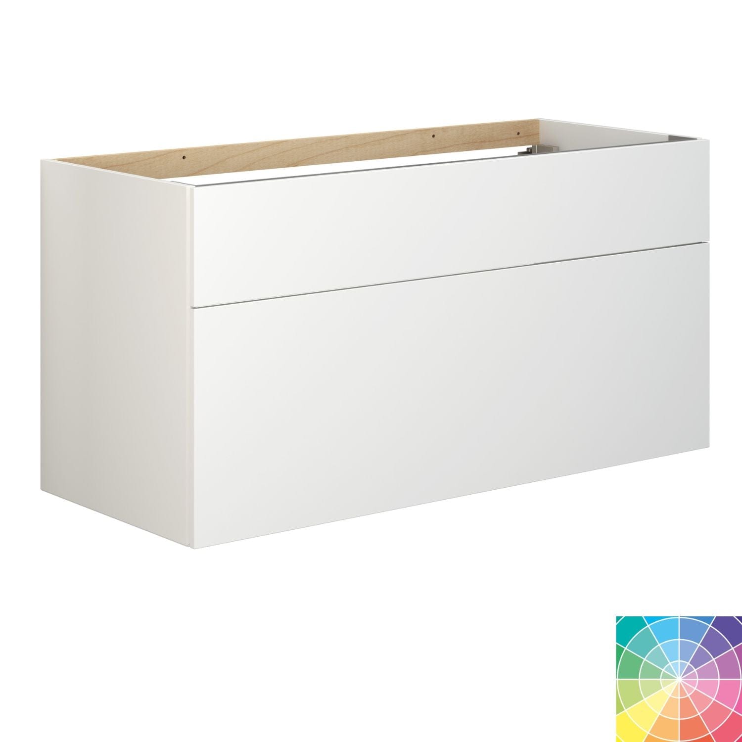 Dansani Calidris Servantskap 2sk B60-120xH60xD50cm - Glatt NCS farge / 120cm Dansani Servantskap DA-C29-1099