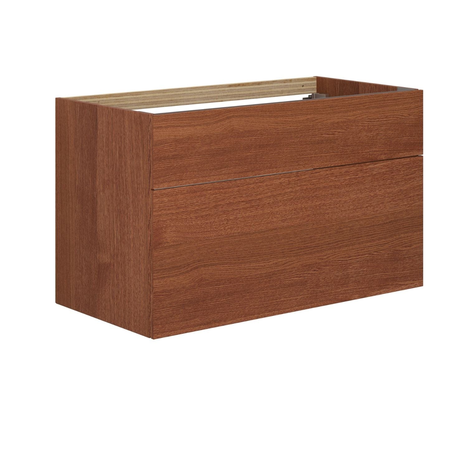 Dansani Calidris Servantskap 2sk B60-120xH60xD50cm - Glatt Rødbrun eik / 100cm Dansani Servantskap DA-C28-1077