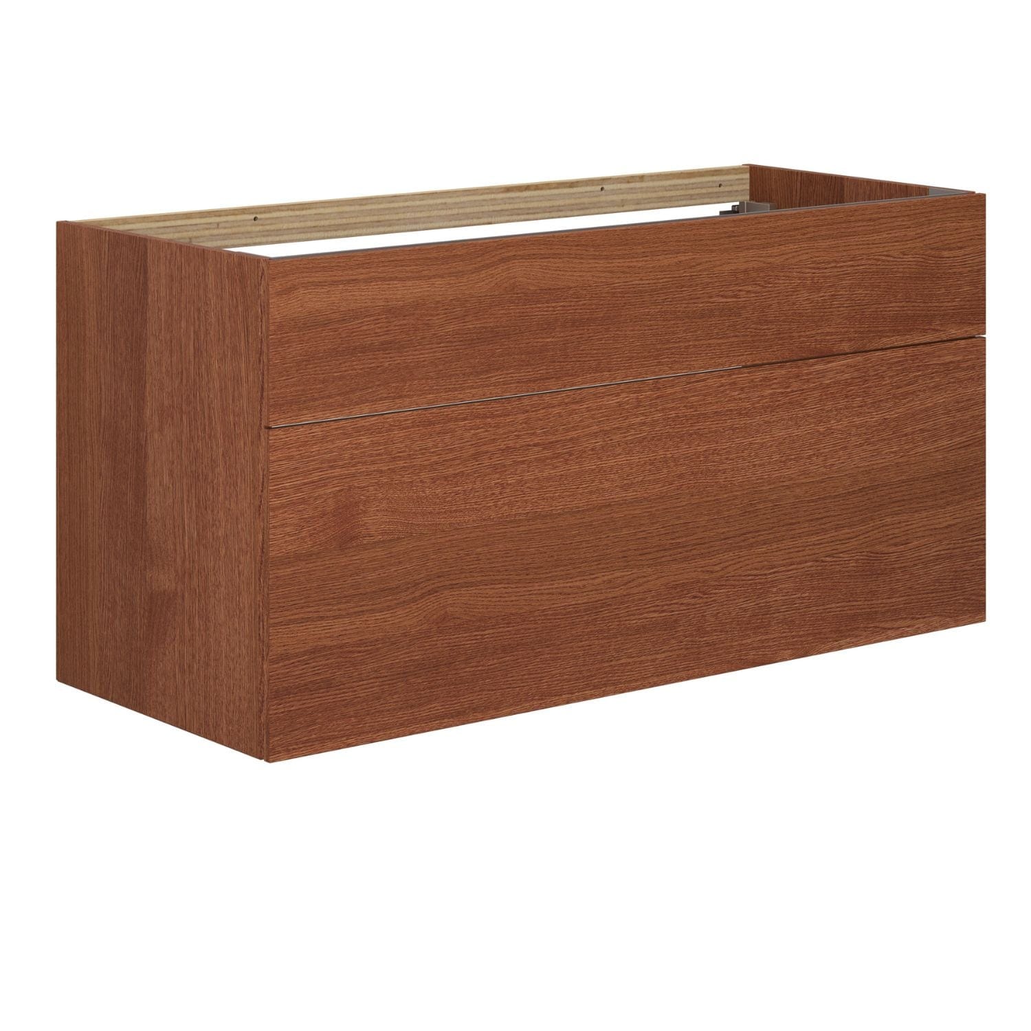 Dansani Calidris Servantskap 2sk B60-120xH60xD50cm - Glatt Rødbrun eik / 120cm dobbel Dansani Servantskap DA-C30-1077