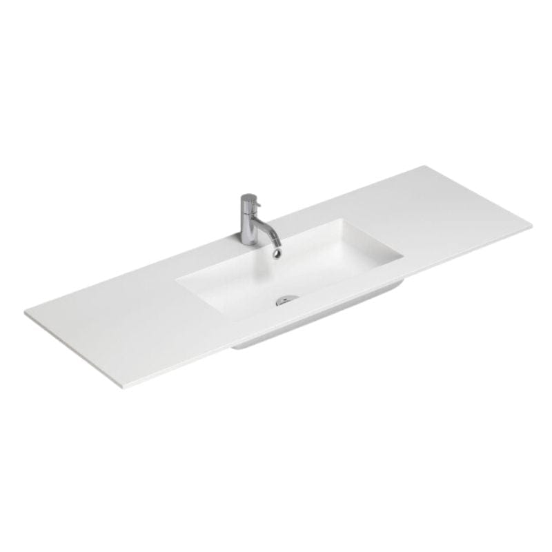 Dansani Calidris Shape Kompositt Servant B60-139xH1xD40cm Hvit matt / 120cm Dansani Møbelservant DA-631122103