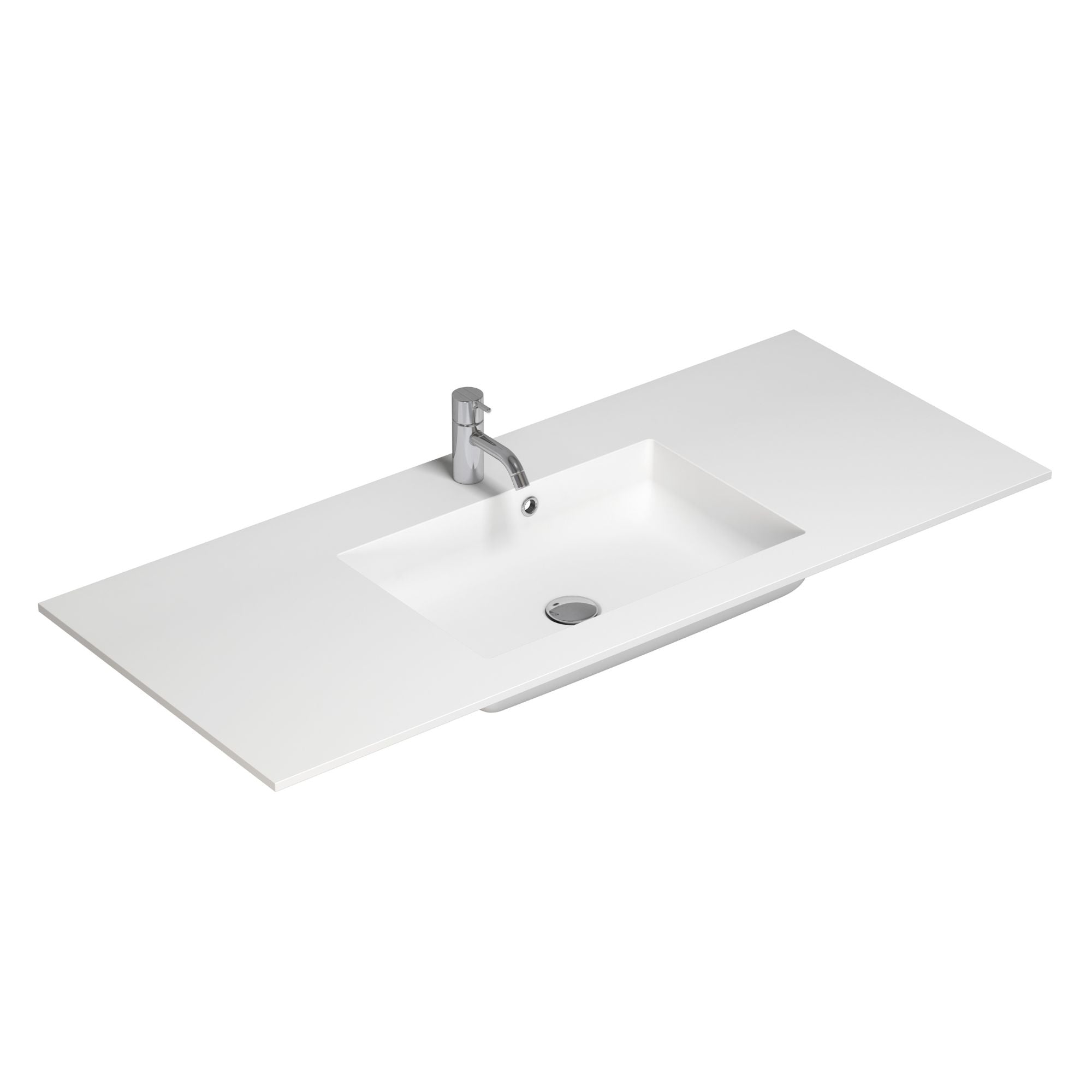 Dansani Calidris Shape Kompositt Servant D50 måltilpasset Hvit matt / 120cm Dansani Møbelservant DA-631212403