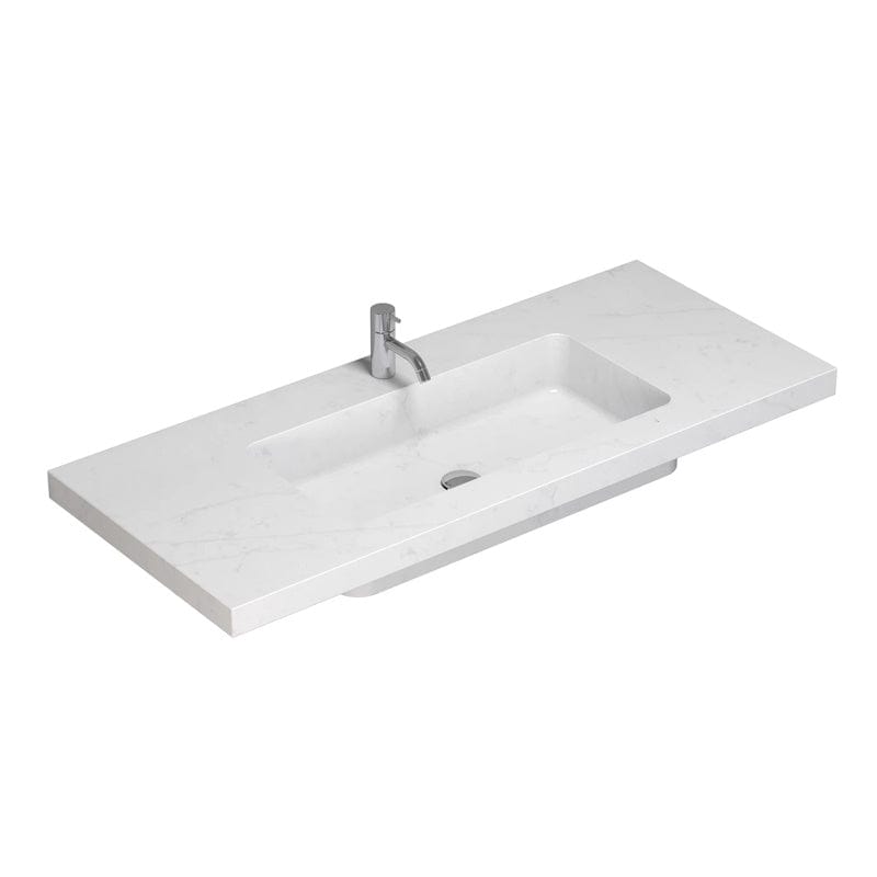 Dansani Calidris Unique Silestone Servant B60-120xH1xD50cm 120cm / Eternal statuario Dansani Baderomsservant DA-631722112