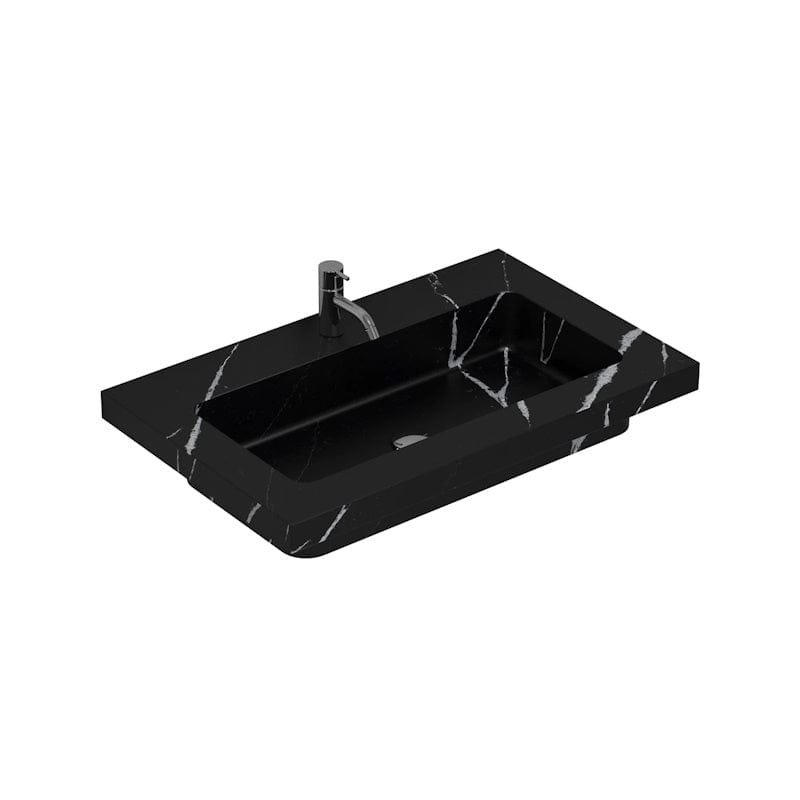 Dansani Calidris Unique Silestone Servant B60-120xH1xD50cm 80cm / Eternal marguina Dansani Baderomsservant DA-631728116