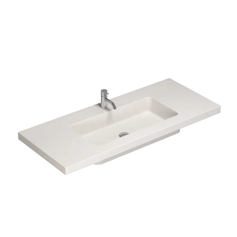 Dansani Calidris Unique Silestone servant måltilpasset D50,5 H1,2cm Blanco zeus / 180cm Dansani Baderomsservant DA-631718411