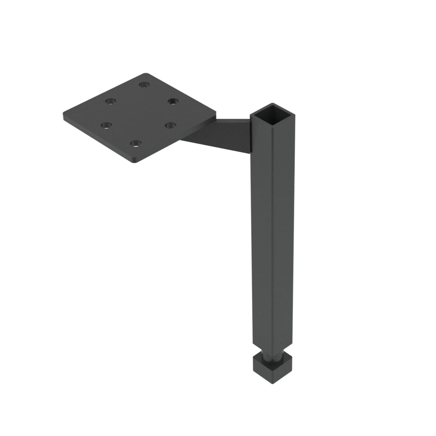 Dansani Classic Støtteben Svart / 15-19cm Dansani Tilbehør baderomsinnredning DA-842110028