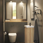 Dansani Fleksibel Hylle 39,6cm med 2 Glasshyller