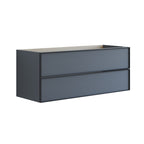 Dansani Inzo Alu-ramme Svart Servantskap 2 Skuff H48cm