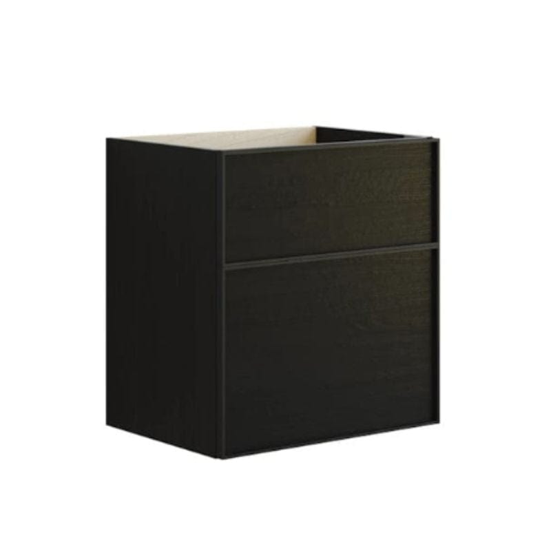 Dansani Inzo Alu-ramme svart Servantskap med ekstra stor underskuff Svart eik / 60cm Dansani Servantskap DA-U24-8050