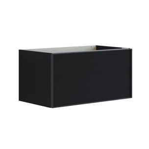 Dansani Inzo Alu-ramme svart Underskap 1 skuff B60-120xH40xD44cm