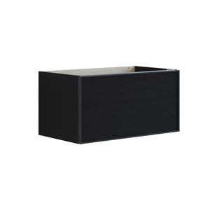 Dansani Inzo Alu-ramme svart Underskap 1 skuff B60-120xH40xD44cm