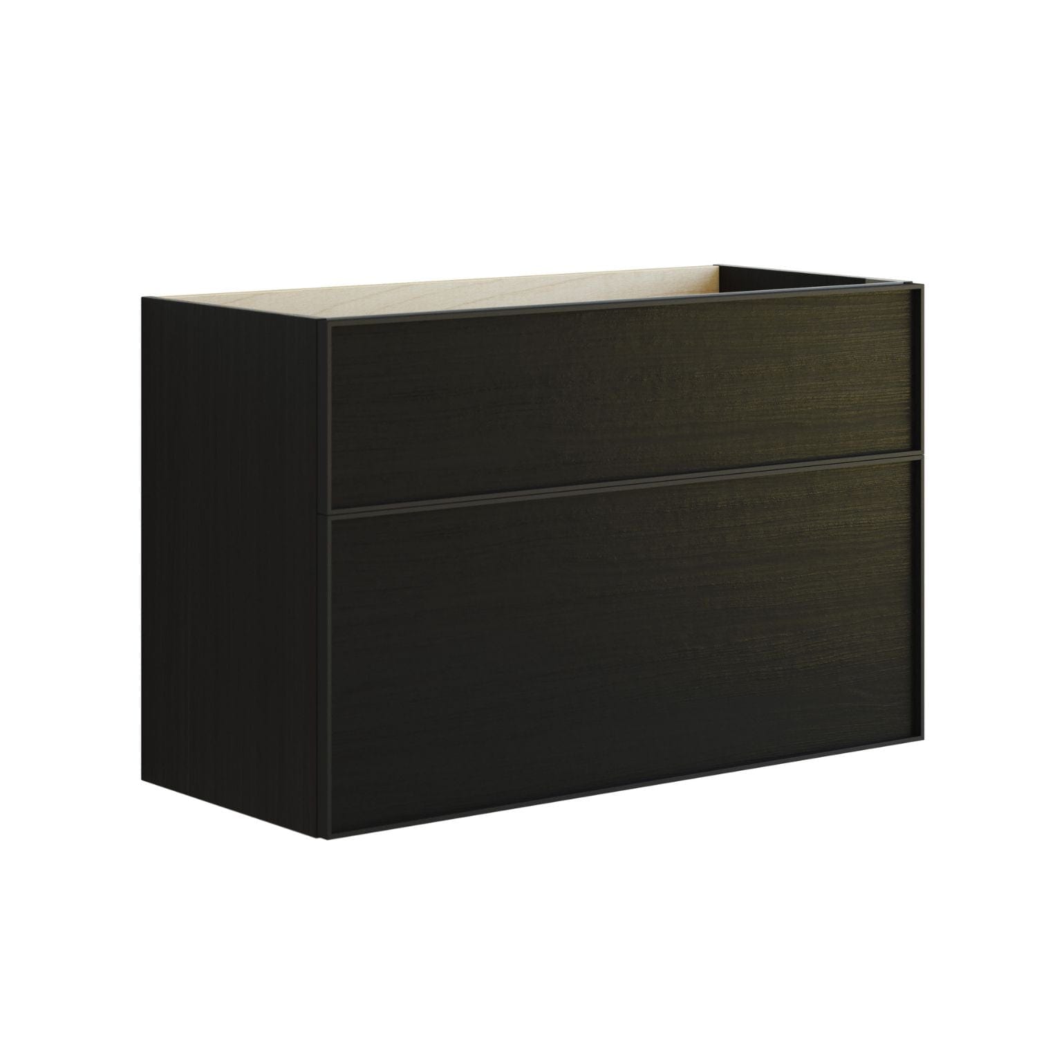 Dansani Inzo Alu-ramme svart Underskap 2 skuff Dansani Sideskap bad