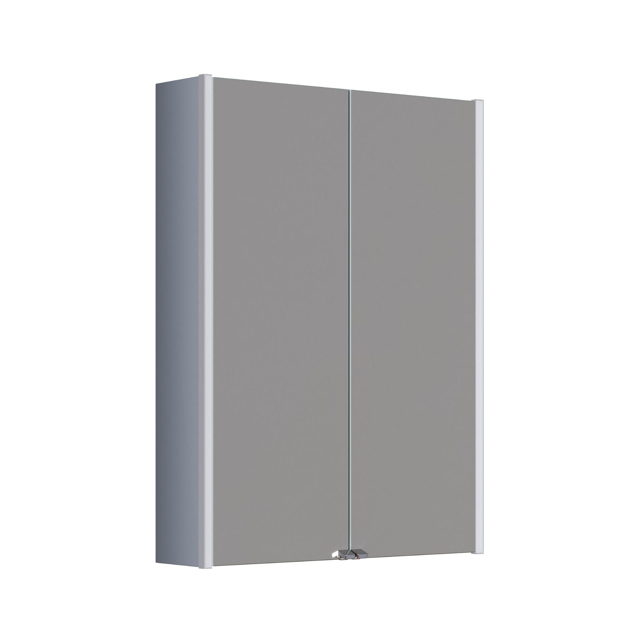 Dansani Inzo Ambi speilskap 2 dører Grå matt / 60cm Dansani Speilskap DA-S896-103
