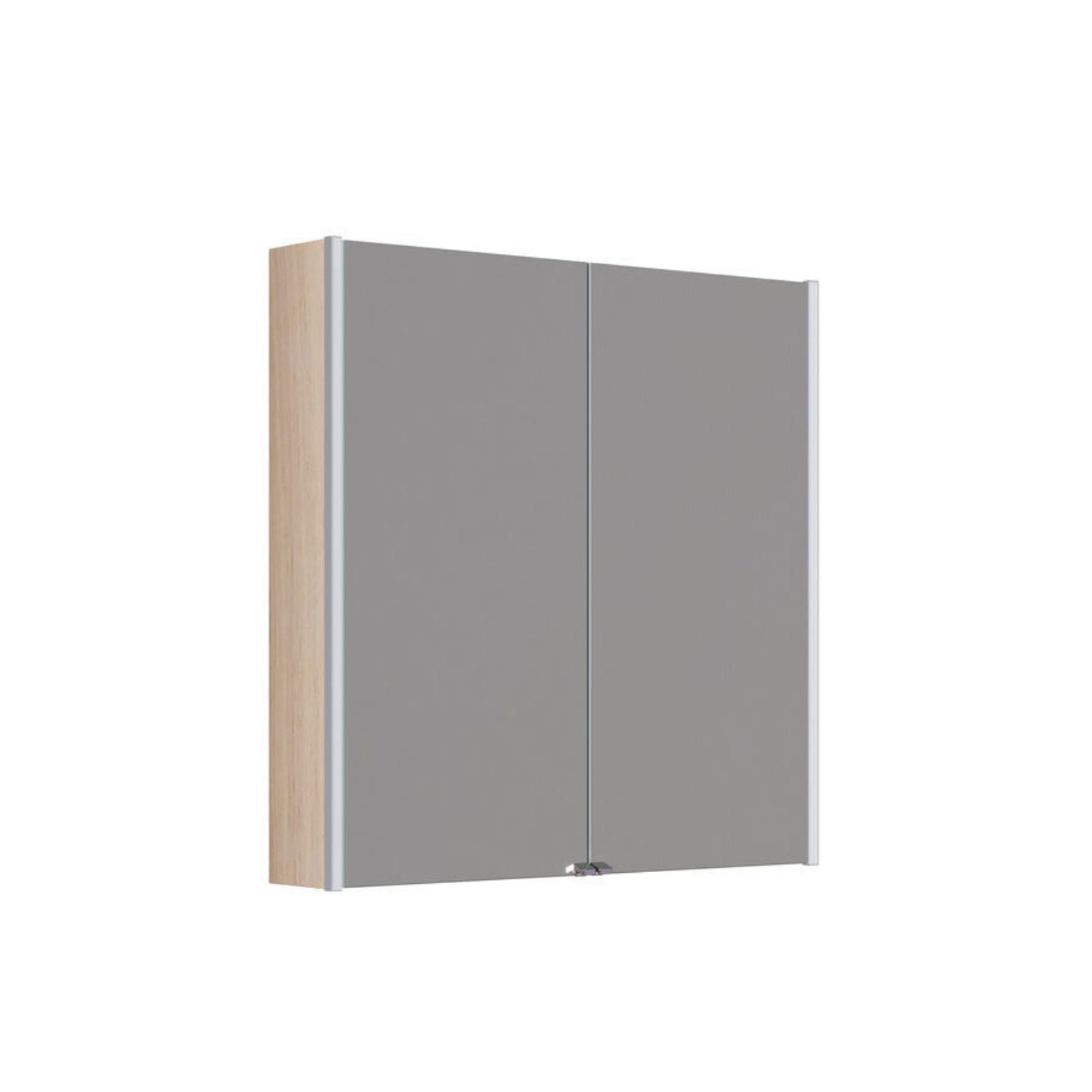 Dansani Inzo Ambi speilskap 2 dører Lys eik / 80cm Dansani Speilskap DA-S898-178