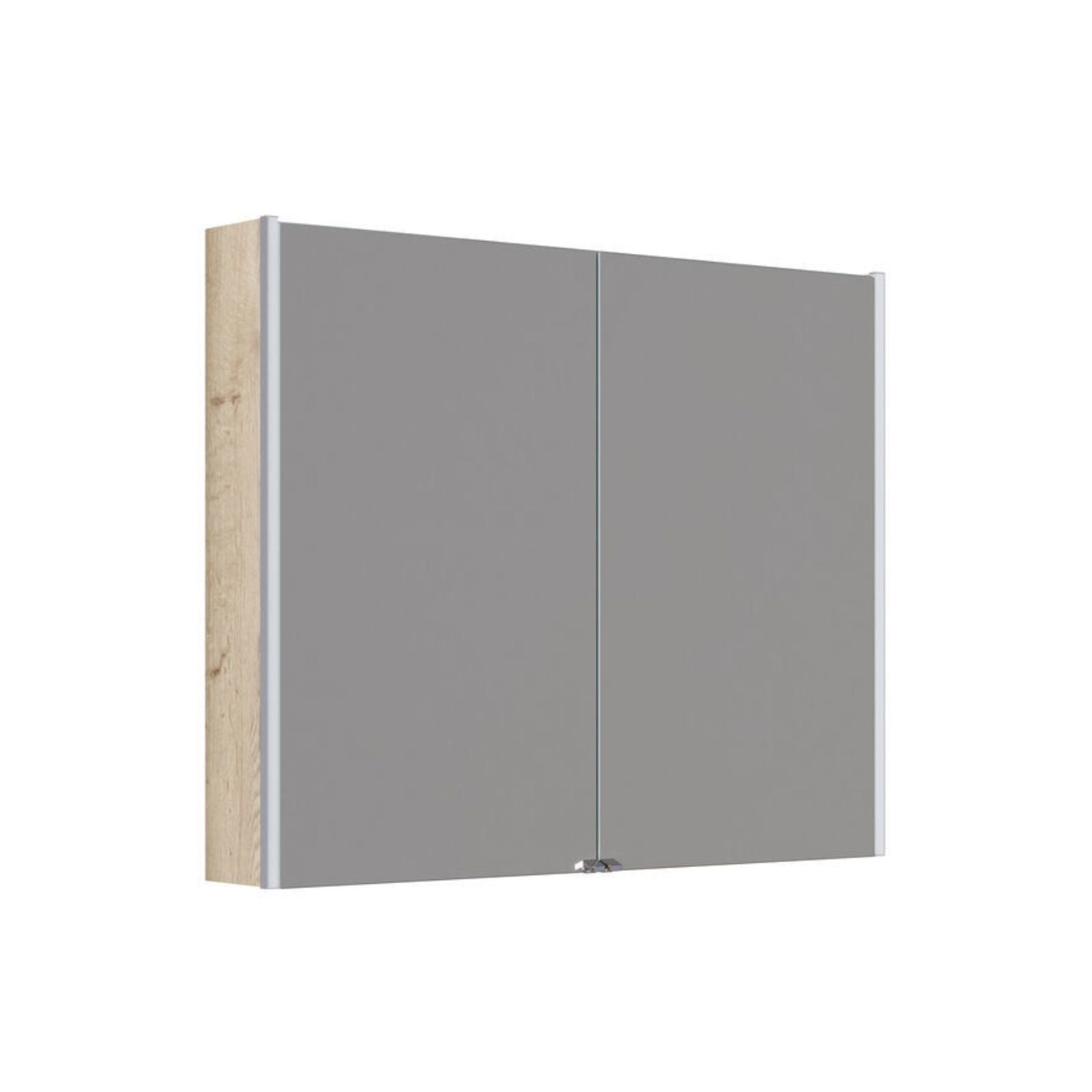 Dansani Inzo Ambi speilskap 2 dører Natur eik / 100cm Dansani Speilskap DA-S890-149