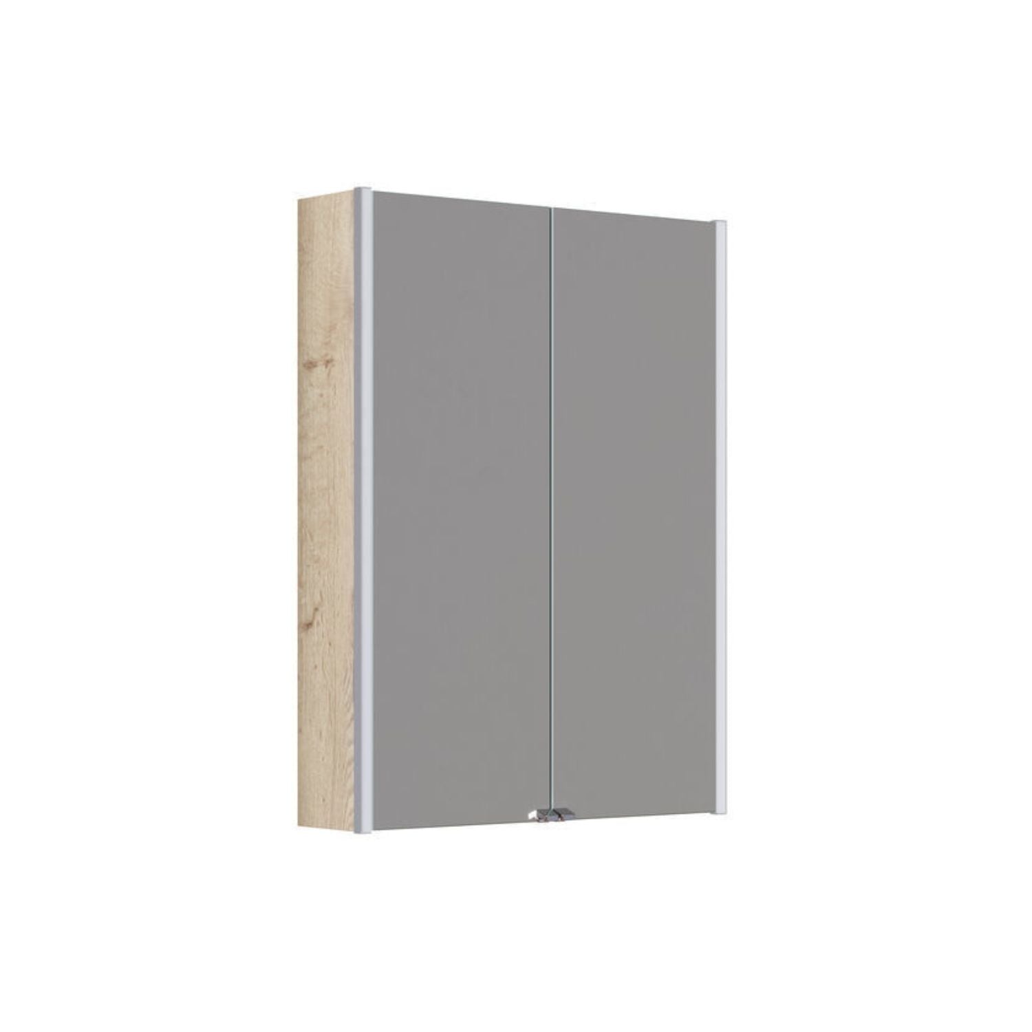 Dansani Inzo Ambi speilskap 2 dører Natur eik / 60cm Dansani Speilskap DA-S896-149