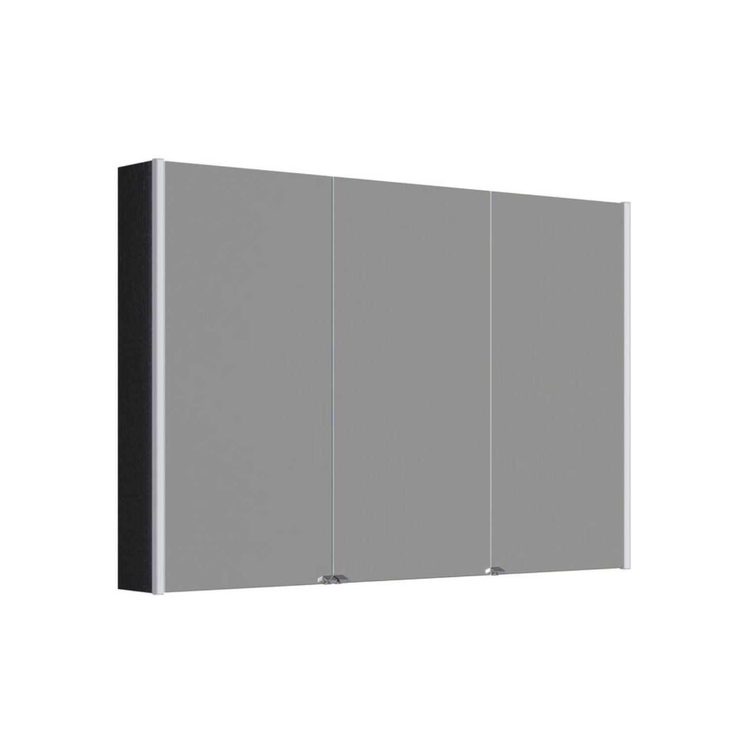 Dansani Inzo Ambi speilskap 3 dører Eik noir / 120cm Dansani Speilskap DA-S893-144