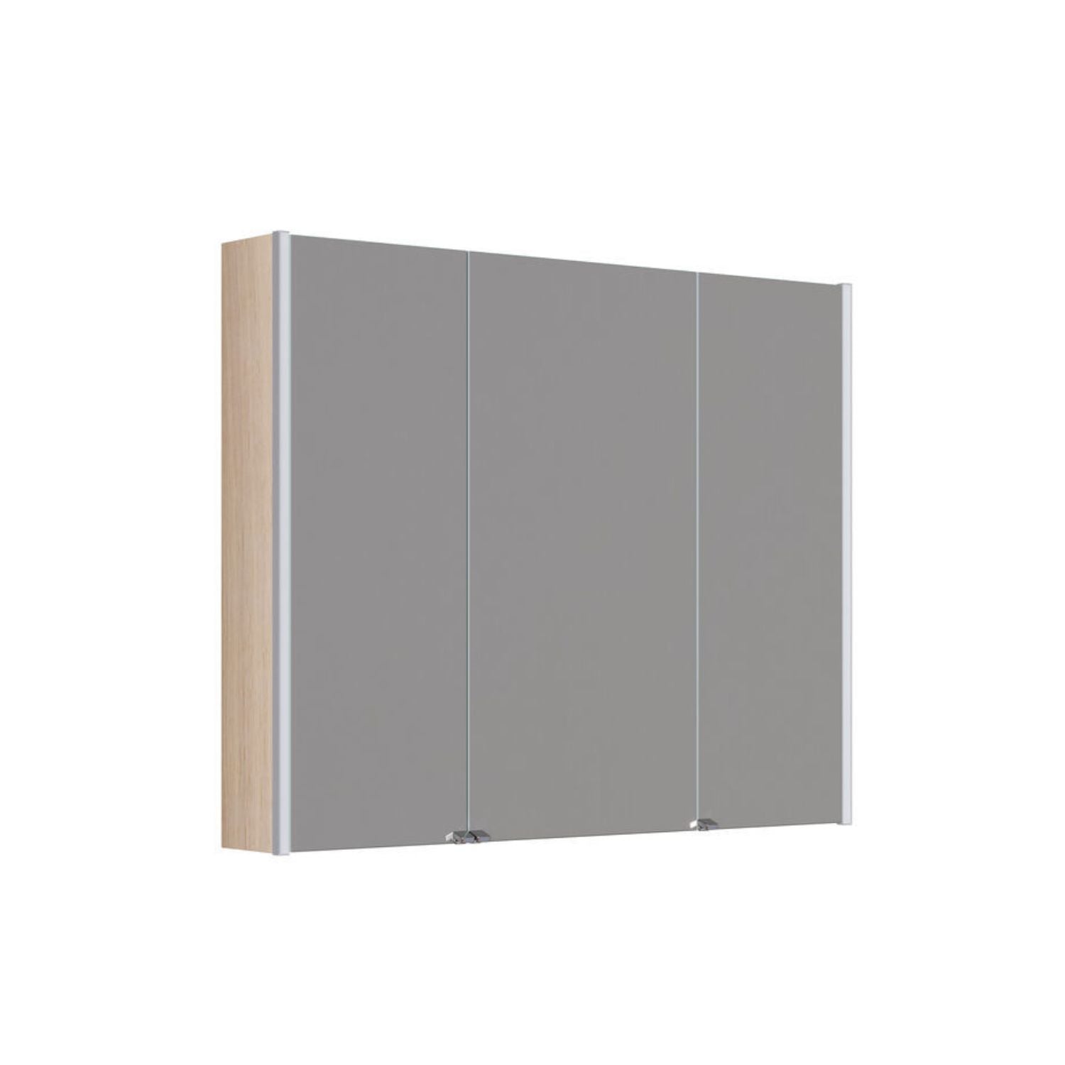 Dansani Inzo Ambi speilskap 3 dører Lys eik / 100cm Dansani Speilskap DA-S891-178