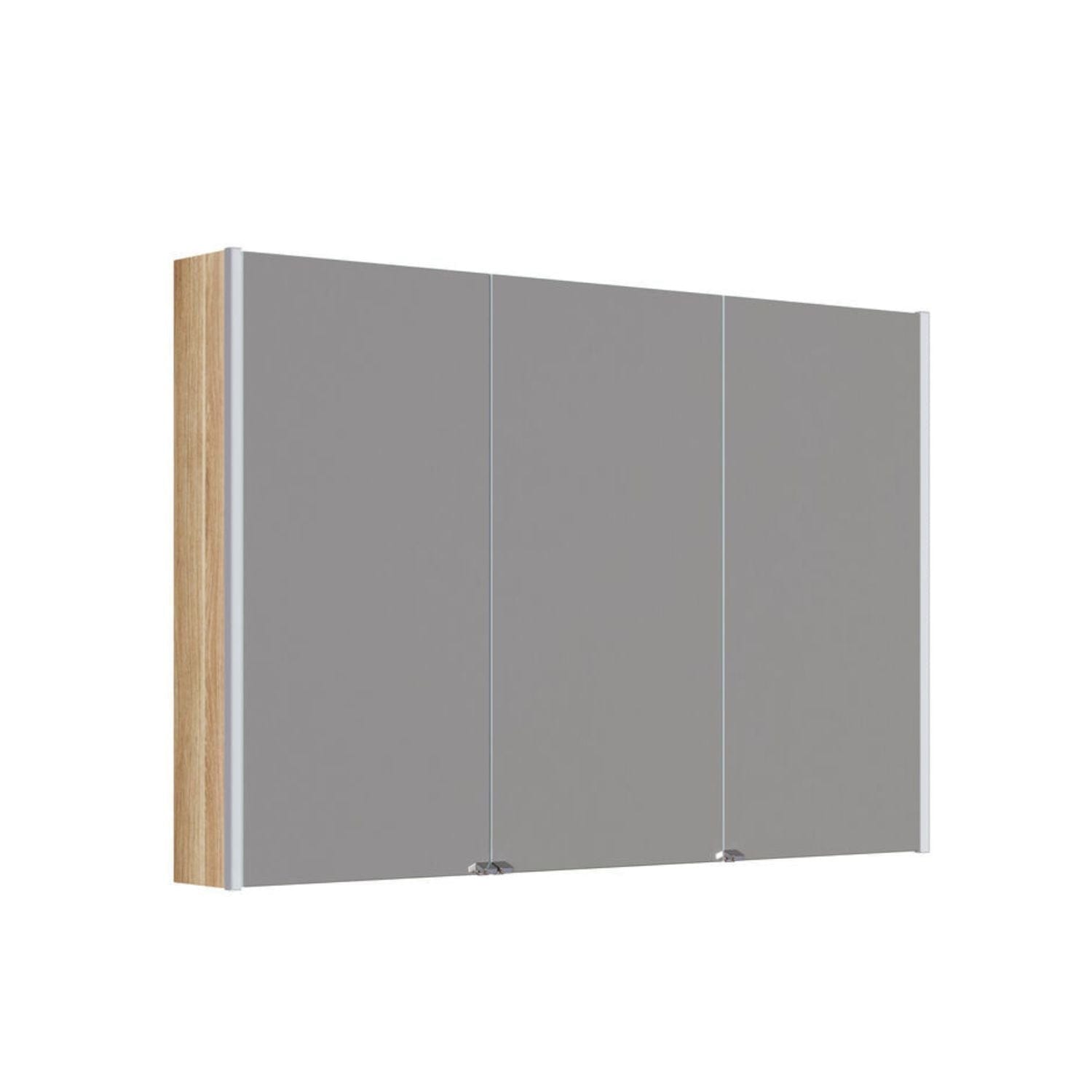 Dansani Inzo Ambi speilskap 3 dører Varm eik / 120cm Dansani Speilskap DA-S893-155