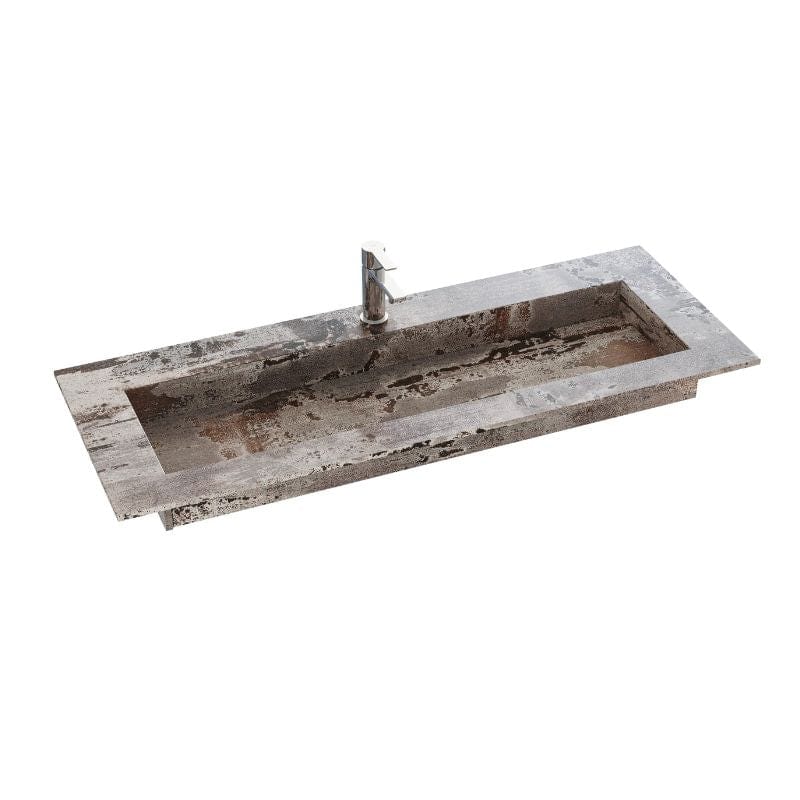 Dansani Inzo Angular Servant B60-165xH1,20xD45,50cm Trilium / 120cm Dansani Møbelservant DA-338812117