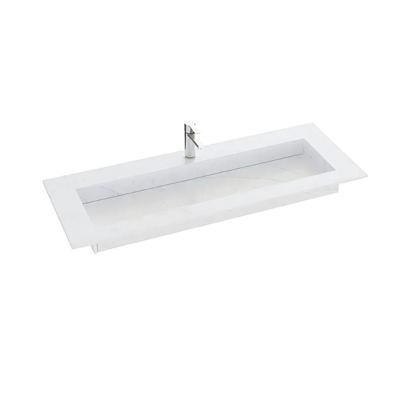 Dansani Inzo Angular Servant mål D45,50cm Eternal Statuario / 120-139cm Dansani Møbelservant DA-338812412