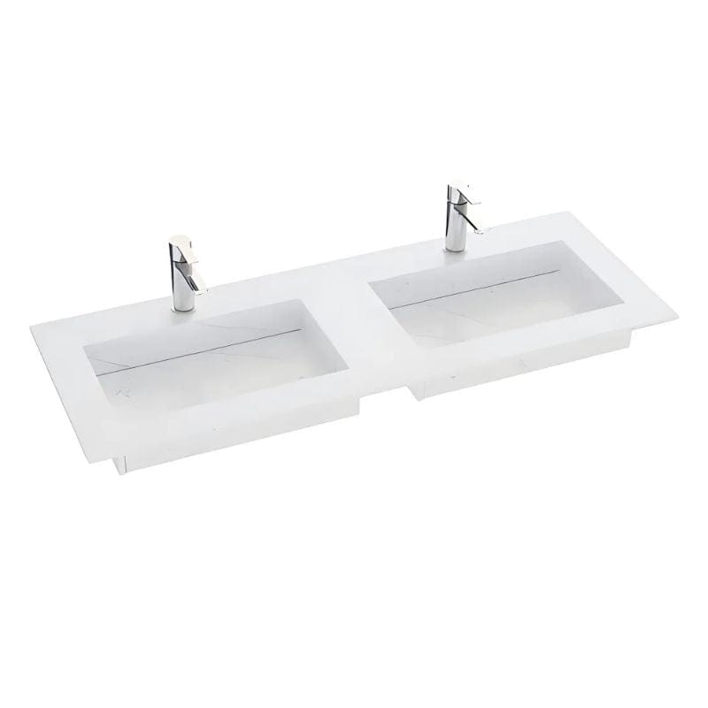 Dansani Inzo Angular Servant mål D45,50cm Eternal Statuario / 200-219cm dobbel Dansani Møbelservant DA-338820512