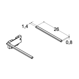 Dansani Inzo Batterilampe til skuff D27