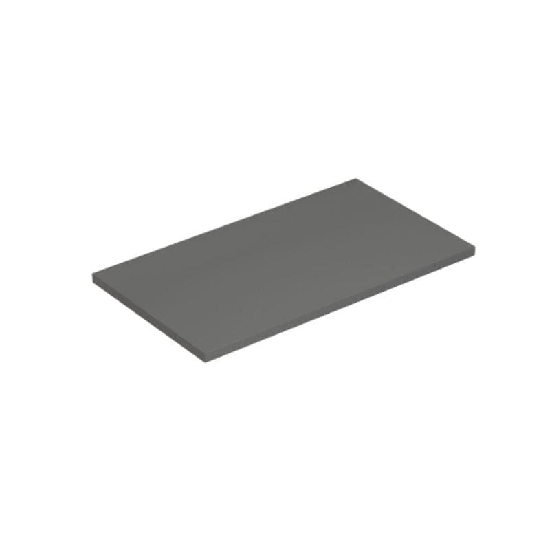 Dansani Inzo Benkeplate Grå matt / 80cm Dansani Benkeplate bad DA-B02-03