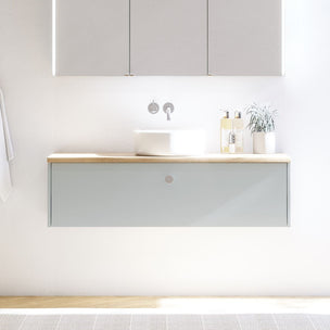 Dansani Inzo Classic Glatt Servantskap 1 skuff B60-120xH32xD44cm