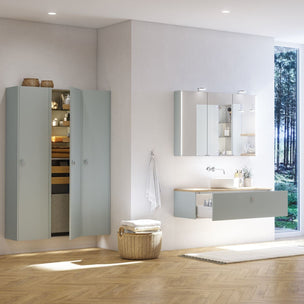 Dansani Inzo Classic Glatt Servantskap 1 skuff B60-120xH32xD44cm