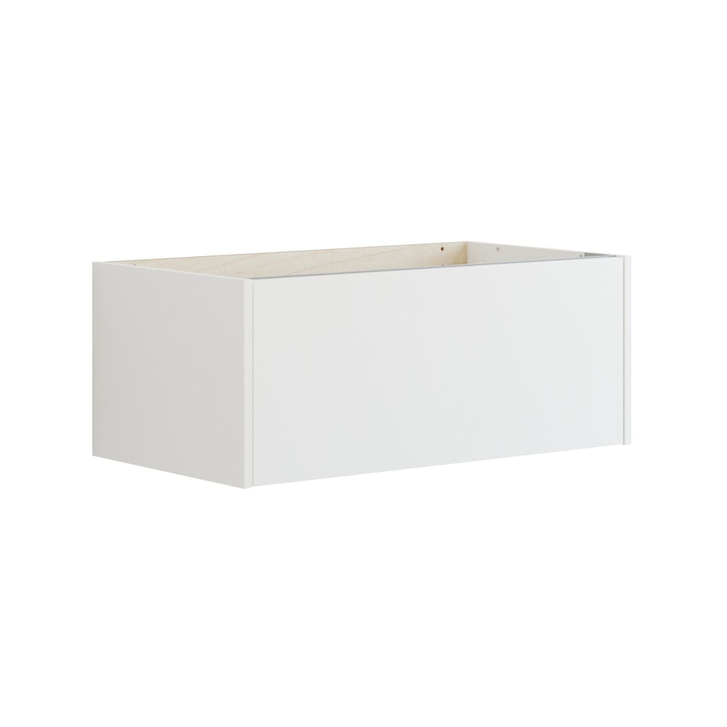 Dansani Inzo Classic Glatt Servantskap 1 skuff B60-120xH32xD44cm Hvit matt / 80cm Dansani Servantskap DA-T02-1010