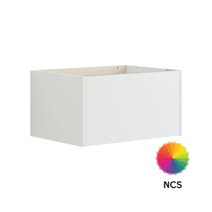 Dansani Inzo Classic Glatt Servantskap 1 skuff B60-120xH32xD44cm