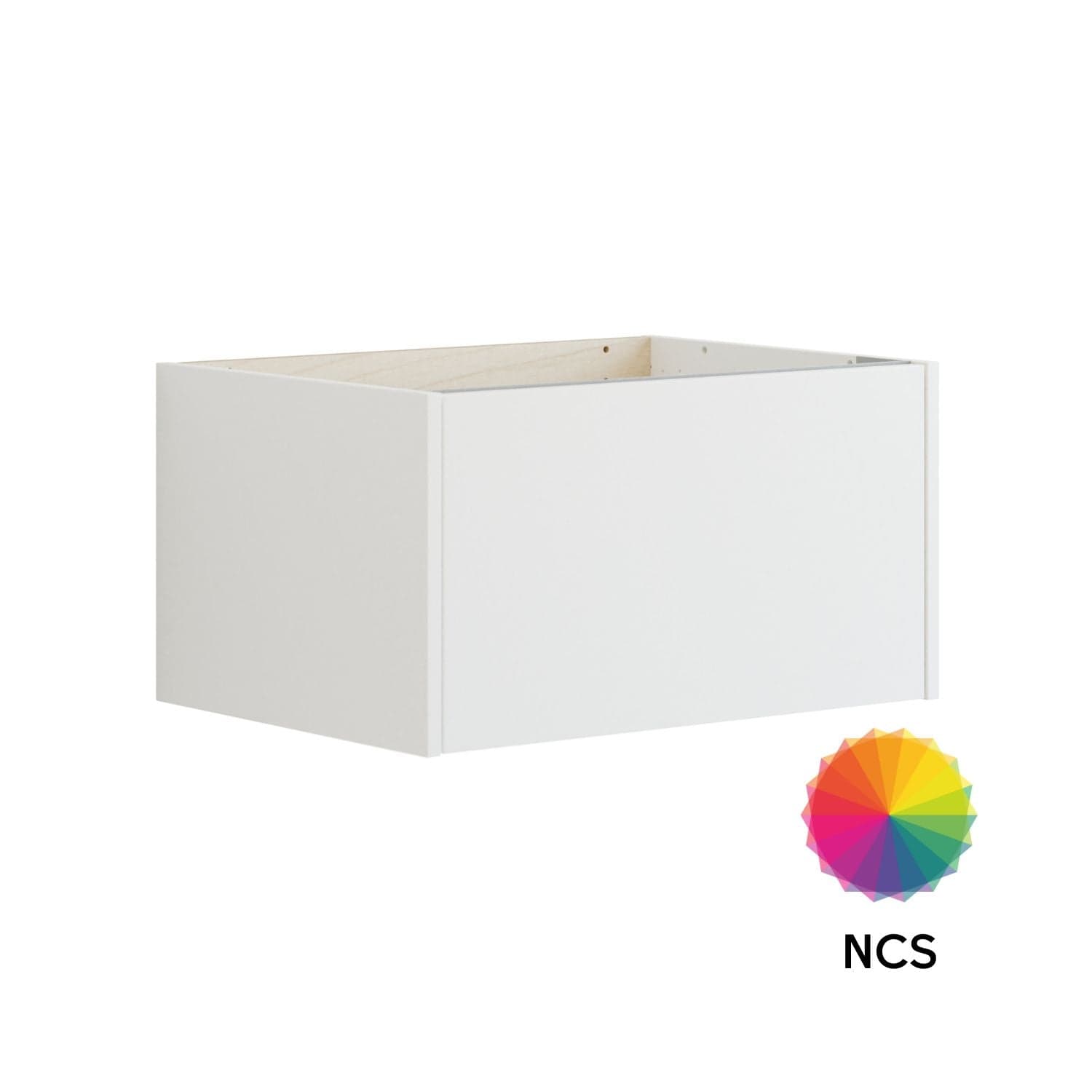 Dansani Inzo Classic Glatt Servantskap 1 skuff B60-120xH32xD44cm NCS farge / 60cm Dansani Servantskap DA-T01-1099