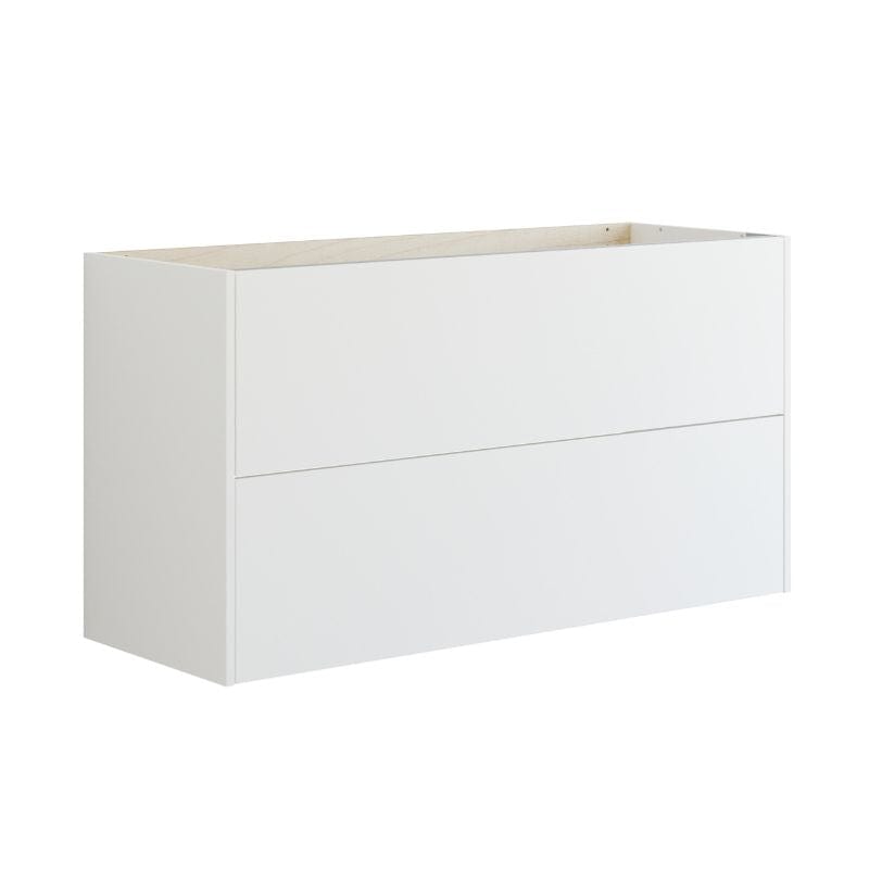 Dansani Inzo Classic Glatt Servantskap 2 skuff B60-120xH64xD44cm Hvit matt / 120cm dobbel Dansani Servantskap DA-T10-1010