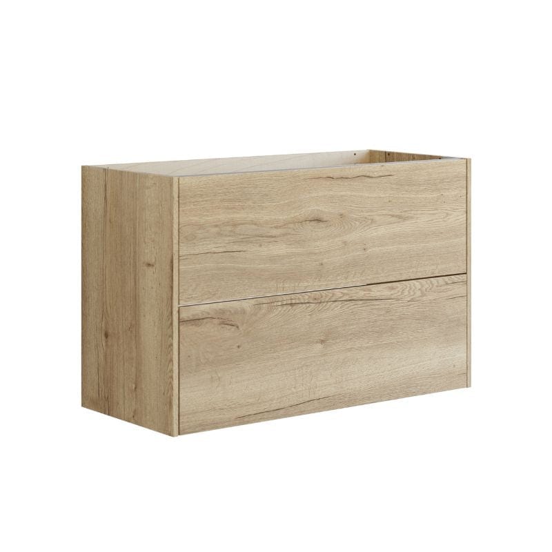 Dansani Inzo Classic Glatt Servantskap 2 skuff B60-120xH64xD44cm Natur eik / 100cm Dansani Servantskap DA-T08-1049