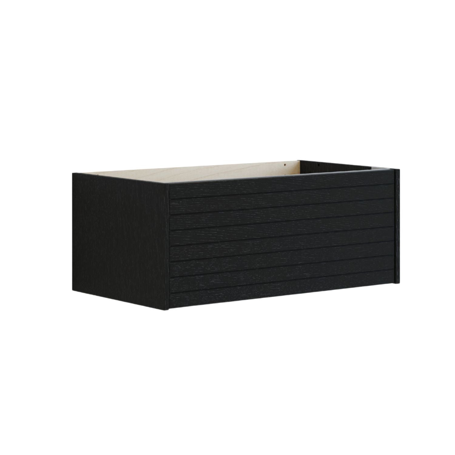 Dansani Inzo Classic Lamel Servantskap 1 skuff B60-120xH32xD44cm Eik noir / 80cm Dansani Servantskap DA-T02-6044