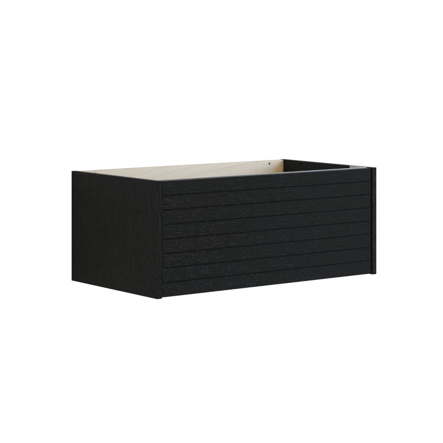 Dansani Inzo Classic Lamel Skap 1 skuff B60-120xH32xD44cm Eik noir / 80cm Dansani Sideskap bad DA-T12-6044