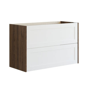 Dansani Inzo Classic Ramme Servantskap 2 skuff B60-120xH64xD44cm