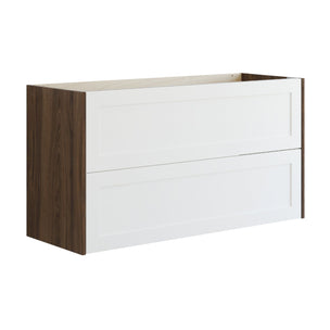 Dansani Inzo Classic Ramme Servantskap 2 skuff B60-120xH64xD44cm