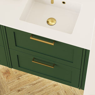 Dansani Inzo Classic Ramme Servantskap 2 skuff B60-120xH64xD44cm