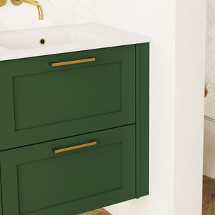 Dansani Inzo Classic Ramme Servantskap 2 skuff B60-120xH64xD44cm