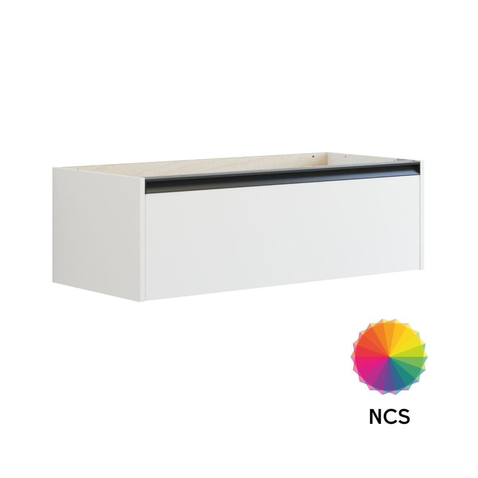 Dansani Inzo Classic Skap med Integrert Grep 1 skuff NCS farge / 100cm Dansani Sideskap bad DA-T13-7099