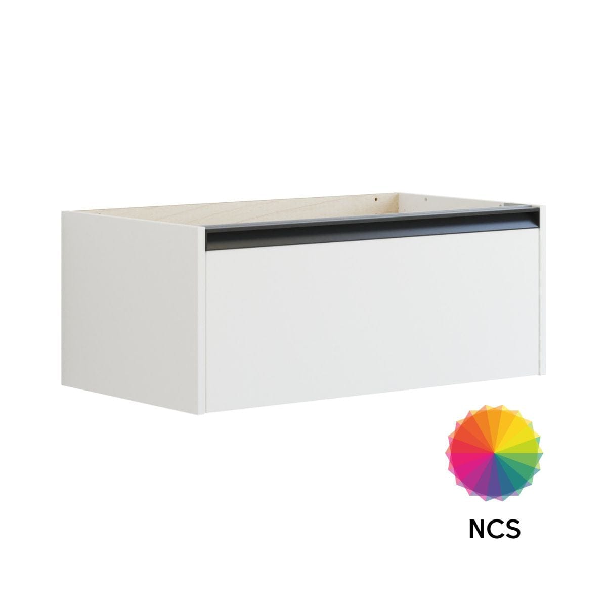 Dansani Inzo Classic Skap med Integrert Grep 1 skuff NCS farge / 80cm Dansani Sideskap bad DA-T12-7099